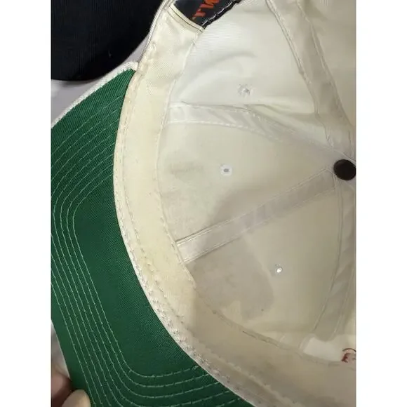 90s VTG CHICAGO BULLS Sports Specialties THREE PEAT 3 NBA Champions Hat SnapBack